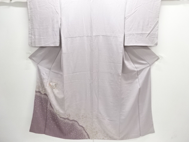 JAPANESE KIMONO / HOMONGI / EMBROIDERY / SHIBORI / KIKU